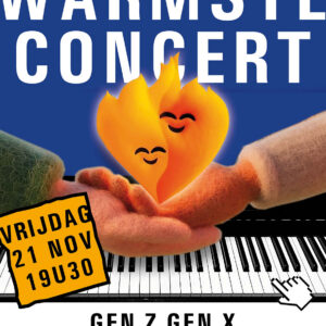 Het Warmste Concert - Gen Z & Gen X pianisten (Vrijdag)