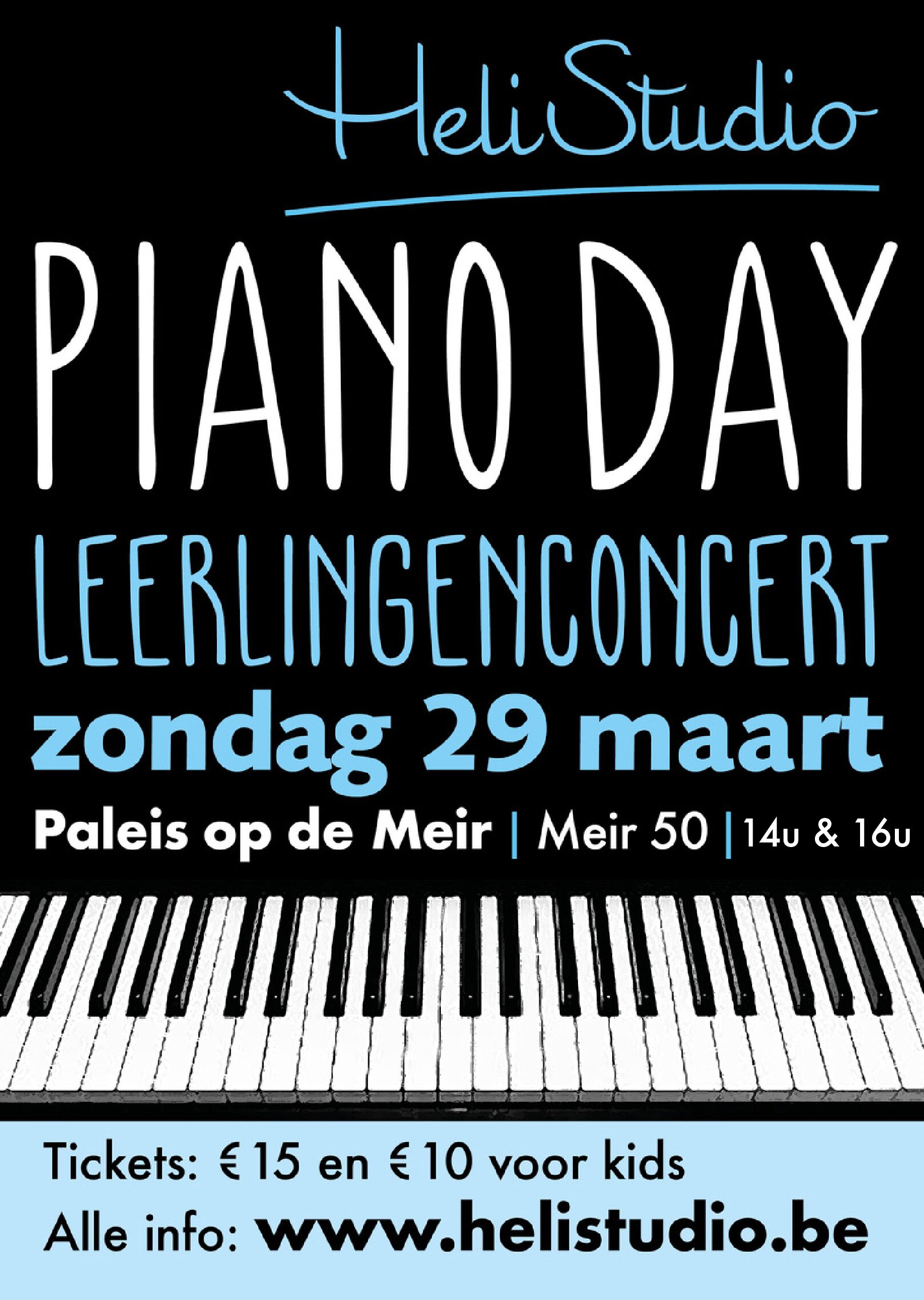 Helistudio Piano Day – Leerlingenconcert